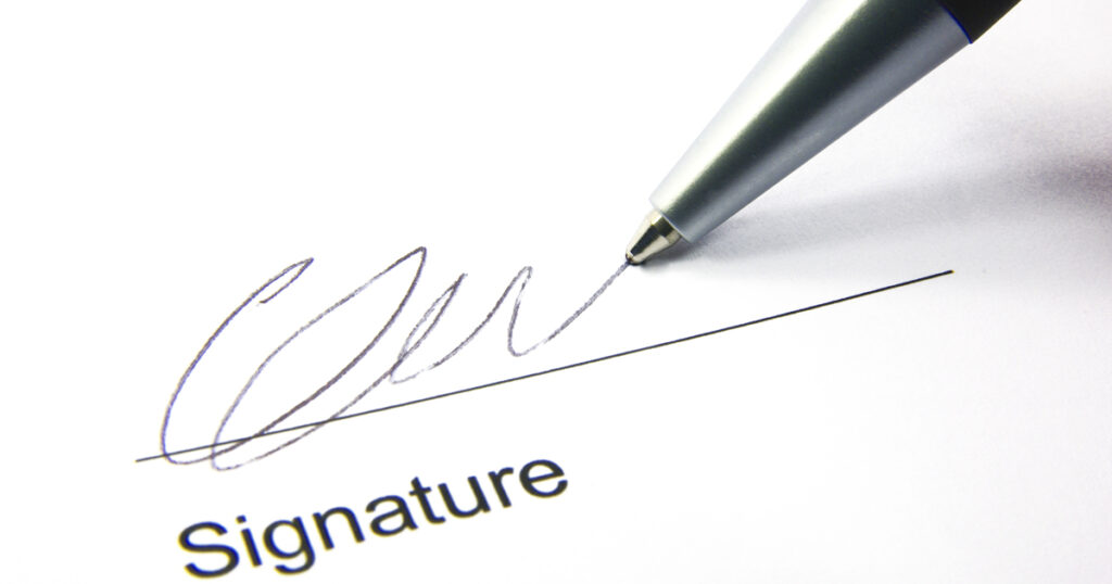 Légalisation de signature