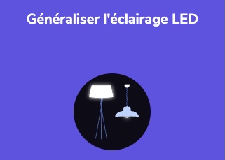 Généraliser l'éclairage LED