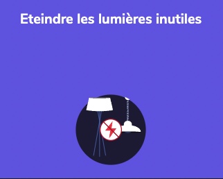 Eteindre les lumières inutiles