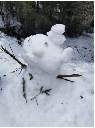 capture bonhomme de neige de laura