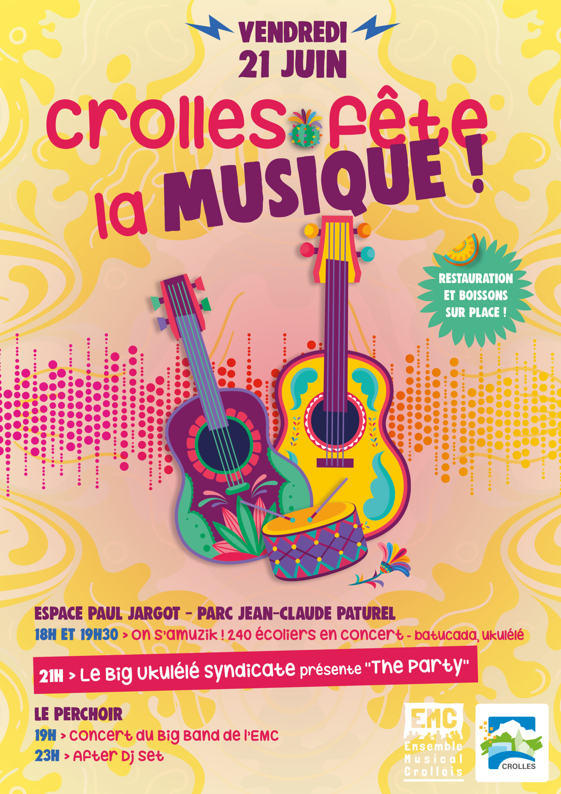 affiche fête de la musique 2024
