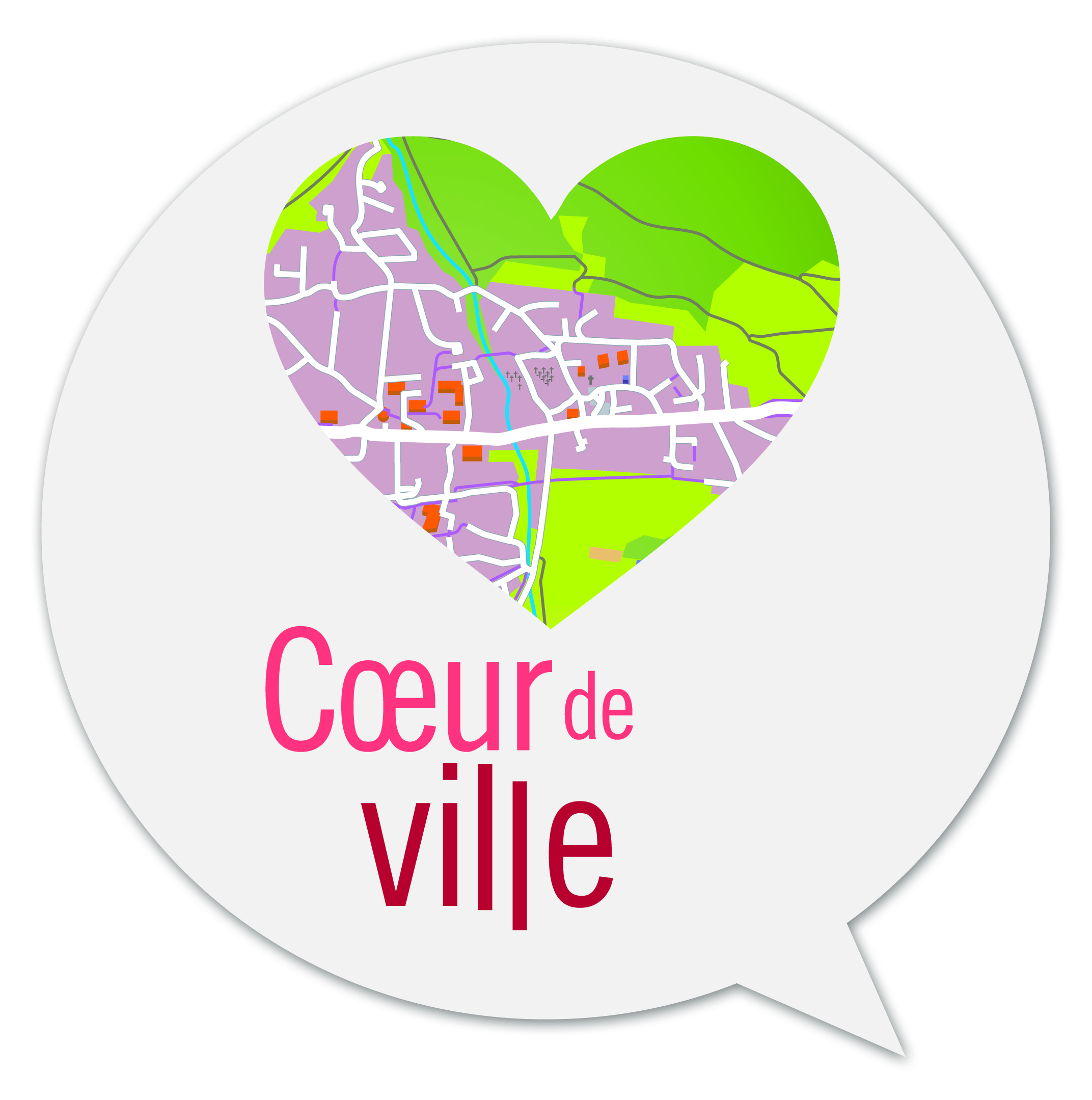 logo coeur ville bulle