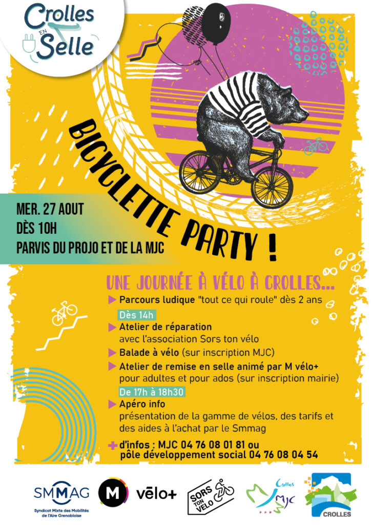 flyer bicyclette party !