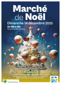 affiche marche noel 2025