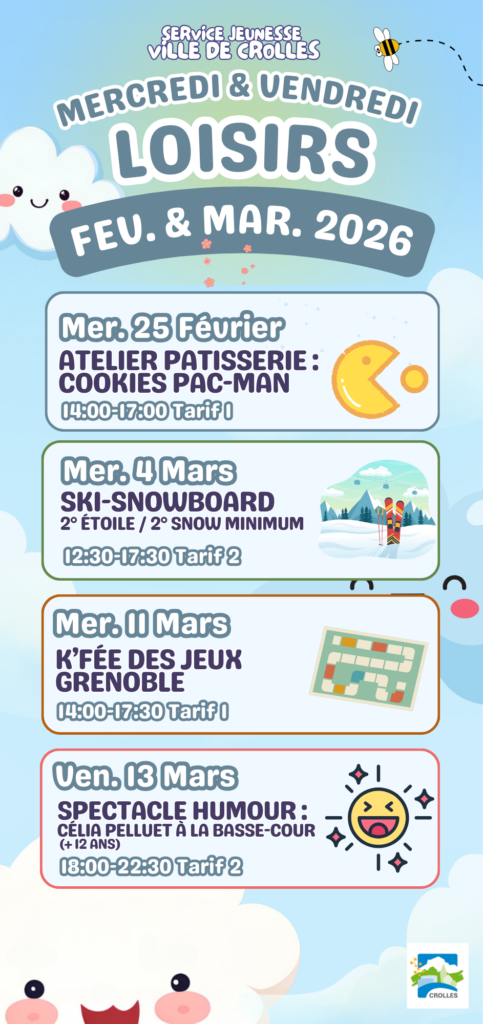 activité jeunesse fev mars 1